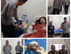 Dirlantas Polda Sumbar Jenguk Keluarga Personel yang Sakit, Wujud Solidaritas dan Kepedulian