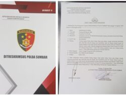 Laporan Dugaan Pencemaran Nama Baik Andreanaldo Ademi Masuk ke Ditreskrimsus Polda Sumbar