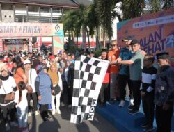 HUT ke-80 PT Garam, Wawako Padang Dukung Kampanye Gaya Hidup Sehat