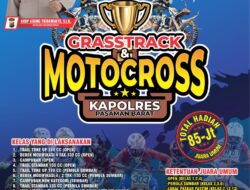 Kapolres Pasaman Barat AKBP Agung Tribawanto Gaungkan Semangat Sportif Lewat Ajang Grasstrack dan Motocross 2025