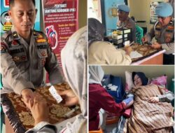 Peringati Hari Jadi Humas  Ke 74 Polres Pasbar Menggelar Bhakti Sosial Donor Darah