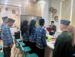 Penjabat Sekda Dharmasraya Lantik Sejumlah Pejabat Administrator dan Fungsional