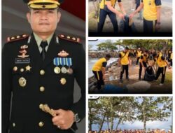 AKBP Simon Yana Putra Gerakkan Ribuan Relawan di Pantai Padang, Catat Sejarah Rekor MURI