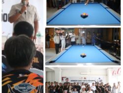 Kolonel Inf Ferry Adianto Buka Turnamen Bilyard Dandim Cup 2025 di Padang