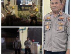 Kapolsek Riki Asjoni Kendalikan Patroli Malam Menyusul Perintah Kapolres Sawahlunto