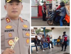 Arahan Kapolres AKBP Agung Tribawanto, Samapta Polres Pasbar Sisir SPBU hingga Terminal