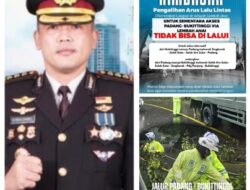 Dirlantas Sumbar Kombes Pol Reza Tegaskan Jangan Paksakan Perjalanan di Tengah Longsor Lembah Anai