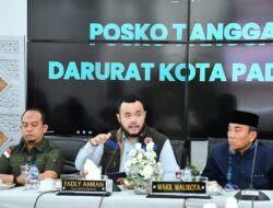 Pemko Padang Percepat Pemulihan Pascabencana Hidrometeorologi, Fadly Amran Pimpin Koordinasi Tanggap Darurat