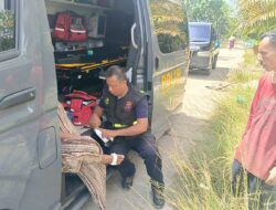 *Pasca Bencana Banjir, Polres Pasaman Barat Buka Layanan Kesehatan dan Pengobatan Gratis di Sasak Ranah Pasisie