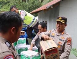 Kapolres Pasaman Barat AKBP Agung Tribawanto, S.Ik. : “Pendistribusian Bantuan Untuk Warga Terdampak Bencana Alam Banjir dan Tanah Longsor Terus Berlanjut,”