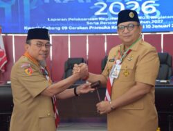 Wawako Maigus Nasir Buka Rakercab Gerakan Pramuka Kota Padang