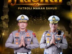 Patroli Mashur Bersama Kombes Pol Reza, Dirlantas Sumbar Jaga Kamtibmas Sambil Berbagi