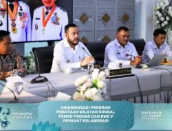 Walikota Padang Fadly Amran Bahas Sinkronisasi Penanganan Sungai Terdampak Bencana Bersama BWS V di Padang