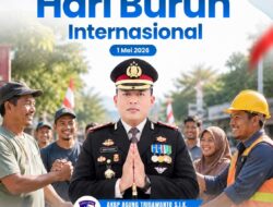 AKBP Agung Tribawanto, Kapolres Pasaman Barat, Sampaikan Harapan Besar untuk Masa Depan Buruh