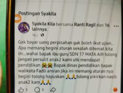 Diduga Salah Paham Soal Uang Perpisahan, SDN 17 Mata Air Timur Padang Klarifikasi Postingan Viral di Facebook