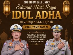 Dirlantas Reza Chairul Akbar Sidiq dan Wadir Lantas Yudho Huntoro Ajak Masyarakat Tebar Kebaikan