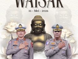 Hari Raya Waisak, Kombes Pol. H.M. Reza Chairul Akbar Sidiq Sampaikan Harapan untuk Sumbar yang Aman dan Damai