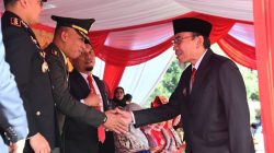 Wawako Padang Maigus Nasir Pimpin Upacara Hari Lahir Pancasila 2026 di Balai Kota Padang