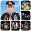 AKBP Agung Tribawanto dan Iptu A. Agung Sita Puluhan Jeriken Solar Subsidi