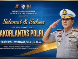 Kombes Pol. H.M. Reza Chairul Akbar Sidiq Tegaskan Dukungan Ditlantas Polda Sumbar untuk Kepemimpinan Baru Kakorlantas Polri