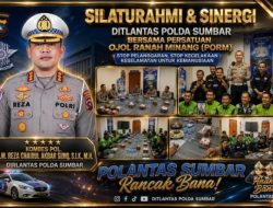 Dirlantas Sumbar Mengajak Seluruh Anggota PORM Menjadi Teladan Dalam Mematuhi Aturan Lalu Lintas,Menggunakan Perlengkapan Keselamatan Berkendara