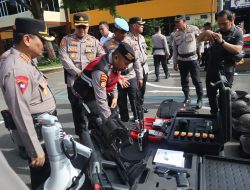 Kapolresta Padang Cek Kesiapan Personel dan Sarpras Hadapi Karhutla,Aksi unjuk rasa hingga Gangguan Kamtibmas