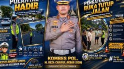 Kombes Pol. H.M. Reza Chairul Akbar Sidiq Perkuat Polantas Hadir, Keselamatan Pengguna Jalan Jadi Prioritas