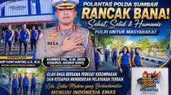 Kombes Pol. H.M. Reza Chairul Akbar Sidiq Perkuat Kebugaran Personel, Polantas Polda Sumbar Semakin Solid dan Humanis