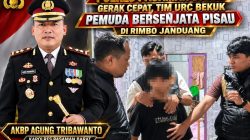 Kapolres Pasaman Barat AKBP Agung Tribawanto Gerak Cepat, Tim URC Bekuk Pemuda Bersenjata Pisau di Rimbo Janduang