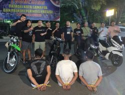 Tim Klewang Polresta Padang Amankan Tiga Pelaku Pencuri Motor 